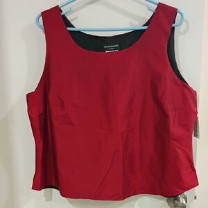 Sutton Studio Rich Red Tank Top